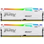 Kingston FURY 32 GB (2x16GB) 5200 MHz Beast White RGB (KF552C40BWAK2-32)