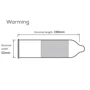 Презерватив с согревающим эффектом Pasante Warming, 1 шт
