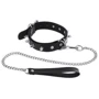 Чокер с поводком Fetish Tentation Spikes and Leash