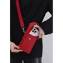 Женская сумка-кошелек BlankNote maxi Красная (BN-GC-31-maxi-red): Тип ручки Без ручки, Со съемным ремнем, Плечевой ремень