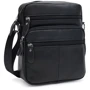 Мужская сумка через плечо Keizer черная (k12086bl-black)