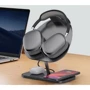 Зарядное устройство WIWU Wireless Charger Hubble Stand M15 15W Gray for Apple iPhone, Apple AirPods and Apple AirPods Max: Количество USB-портов нет