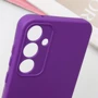 Чехол для телефонов TPU Case Getman Liquid Silk Full Camera Purple for Samsung S721 Galaxy S24 FE: Цвет фиолетовый