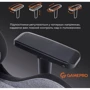 Ігрове крісло Gamepro GC900DB Size XL Fabric Dark Grey фото 16