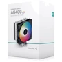 Кулер Deepcool AG400 LED (R-AG400-BKLNMC-G-1): Тип підшипника гідродинамічний