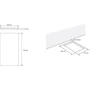 Варочная поверхность электрическая Eleyus AURA 30 BL I: Расположение панели спереди
