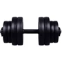 Гантель Fit-On 2x16 кг битумные: Тип использования домашнее
