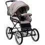 Коляска 2 в 1 класична Roan Marita Prestige (14 "чорні колеса, чорна рама) P230 бежевий - бежева (шкіра) перламутр (624731): Ширина шасі 60 см