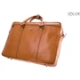 Сумка для ноутбуков Solier 17" KILBRIDGE Leather Case Camel (SL03Camel): Материал кожа