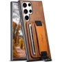 Чохол для телефона Epik Leather Case Wallet and Straps Brown для Samsung S928 Galaxy S24 Ultra: Сумісність Samsung S928 Galaxy S24 Ultra