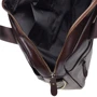 Мужская конференц-сумка Borsa Leather коричневая (K11120-brown): Застежка Молния