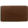 Мужская сумка борсетка Wanlima коричневая (W91015110148-coffee): Фактура Гладкая, Матовая