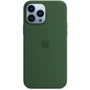 Чехол для iPhone Apple Silicone Case with MagSafe Clover (MM2P3) for iPhone 13 Pro Max: Материалы Силикон