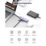 Адаптер Ugreen Adapter CM285 USB-C to HDMI+3xUSB3.0+USB-C Space Gray (70408): Интерфейс подключения USB-C
