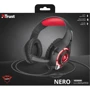 Наушники Trust GXT 313 Nero Illuminated Gaming Headset: Тип конструкции полноразмерные