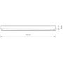 Светильник Nowodvorski 7558 Straight ceiling led T8LED