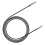 Кабель Baseus Audio Cable AUX 3.5mm Jack M30 Yiven 1.5m Silver/Black (CAM30-CS1)