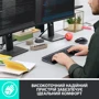 Клавиатура Logitech MX Keys Advanced Wireless Illuminated Graphite (920-009415): Интерфейс подключения Bluetooth