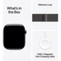Apple Watch Series 11 GPS + Cellular 46mm Slate Titanium Case with Slate Milanese Loop - M/L (MFD44)
