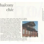Oleksandr Burlaka: Balcony Chic: ISBN 978-966-500-830-9