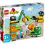 Конструктор LEGO Baustelle mit Baufahrzeugen Будівельний майданчик (10990)
