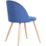 Стул обеденный AMF Sherry beech/blue velvet (545868) фото 4