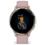 Смарт-часы Garmin Venu 3S Soft Gold Stainless Steel Bezel with Dust Rose Case and Silicone Band (010-02785-03): Особенности Бесконтактная оплата, Водонепроницаемые, Встроенный микрофон, Динамик (громкая связь), Функция звонк