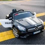 Дитячий електромобіль Bambi Racer Mercedes чорний Поліція (M 4866EBLR-2-1): Матеріал коліс EVA