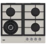 Варочная поверхность газовая Beko HILW64225SG: Рабочая поверхность стеклокерамика