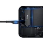 Кабель Baseus USB Cable to USB-C Fish Eye Spring Data 2A 1m Black (CATSR-01): Длина 1 м