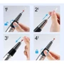 Фрезер для маникюра и педикюра SML Nail Sander M12 білий: Питание Сеть