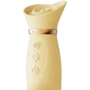 Вибратор с подогревом и вакуумной стимуляцией клитора Zalo - ROSE Vibrator Lemon Yellow