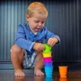 Іграшка тактильна Fat Brain Toys Suction Kupz М'які чашки 6 шт. (FA183-1) фото 8