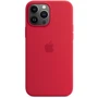 Чехол для iPhone Apple Silicone Case with MagSafe (PRODUCT) Red (MM2V3) for iPhone 13 Pro Max: Цвет красный