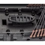 Сборная модель Revell набор Пиратский корабль Черная Жемчужина уровень 3 масштаб 1:150 фото 5