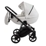 Универсальная коляска 2 в 1 Broco Miracle Black 9023-BMB-05, white, белый фото 10