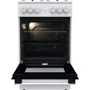 Газовая плита Gorenje GG5A12WH: Электроподжиг конфорок есть