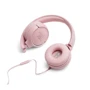 Навушники JBL T500, Pink (JBLT500PIK): Діапазон частот (Гц) 20 - 20000
