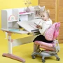 Парта SingBee Q-Assembly U Pink + Книжная стеллаж SBS-613 (SBS-603-PK + SBS-613): Возраст ребенка от 6-ти лет