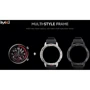 Смарт-часы iMiki D2 Silver Silicone Strap: Материал корпуса металл