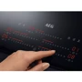 Варочная поверхность AEG IKE85753FB: Расположение панели спереди