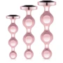 Набір анальних іграшок Rosy Gold - Metal Butt Plug Set 3 Pieces