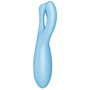 Клиторальный смарт вибратор Satisfyer Threesome 4 Blue с тремя пальчиками
