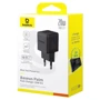 Зарядний пристрій Baseus Wall Charger Palm USB-C+USB 20W Black (P10111608113-00) фото 6