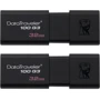 USB-флешка Kingston 2x32GB DataTraveler 100 G3 USB 3.1 Black (DT100G3 / 32GB-2P)