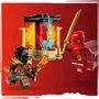 Конструктор LEGO Ninjago Автомобільна та байкова битва Кая та Раса 103 деталей (71789) фото 7