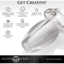 Анальная пробка-тоннель Master Series Clear Hollow Anal Plug (прозрачный)