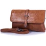 Женская сумка кросс боди Amelie Galanti коричневая (A991344-light-brown): Застежка Молния
