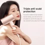 Фен Xiaomi DOCO Dual Negative Ion Hair Dryer Pink AN002: Количество температурных режимов 2