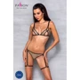 Эротический комплект нижнего белья Passion GABI SET S/M beige
